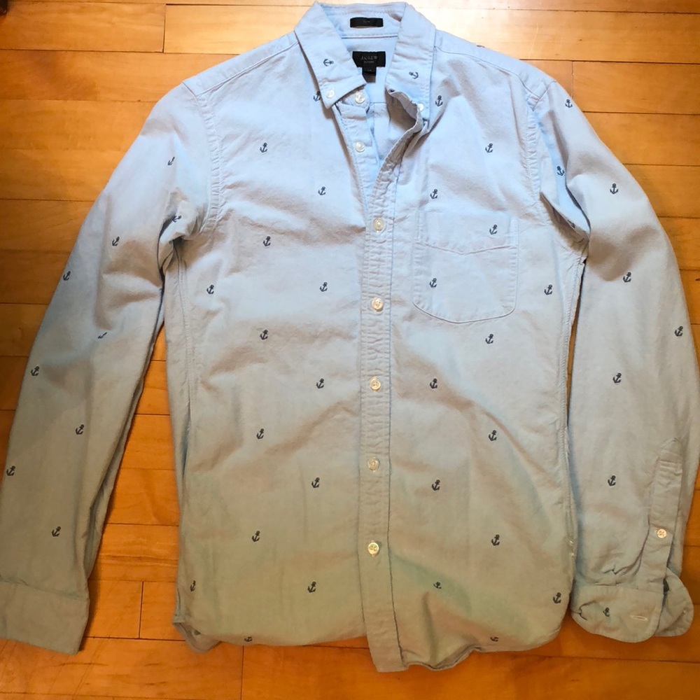 J. Crew Button Down Anchor Top